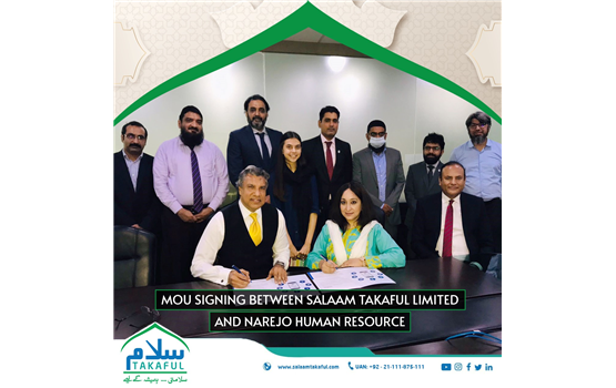 MOU Signing between Salaam Takaful Limited & Narejo Human Resource