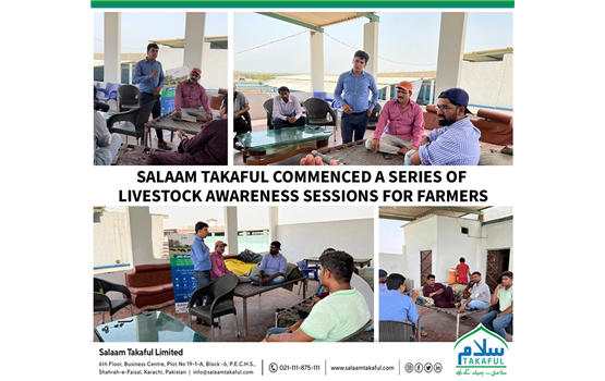salaam takaful commenced a series of livestock awareness sessions for farmers