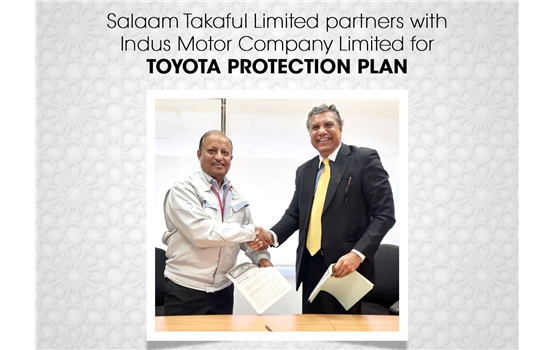 Salaam Takaful Limited partners with Indus Motor Company Ltd. for Toyota Protection Plan