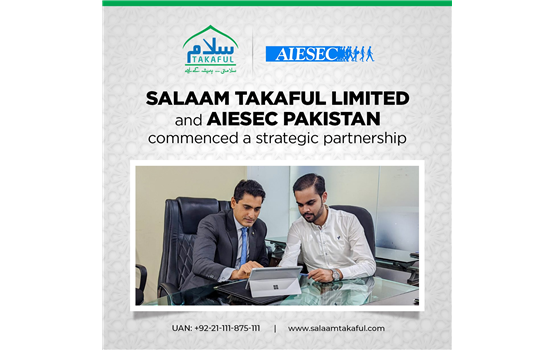 Salaam Takaful Limited and AIESEC in Pakistan commenced a strategic partnership