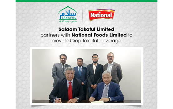 Salaam Takaful Limited partners with National Foods Limited to provide Crop Takaful coverage