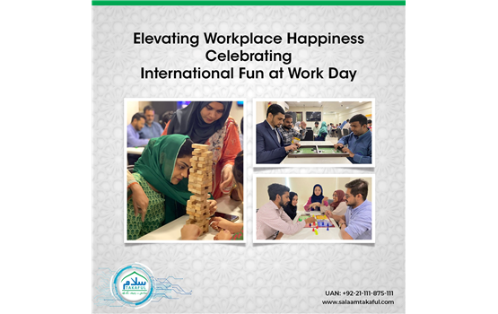 Salaam Takaful Limited celebrated International Fun at Work Day