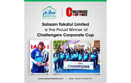 Salaam Takaful Limited is the proud winner of Challengers Corporate Cup 